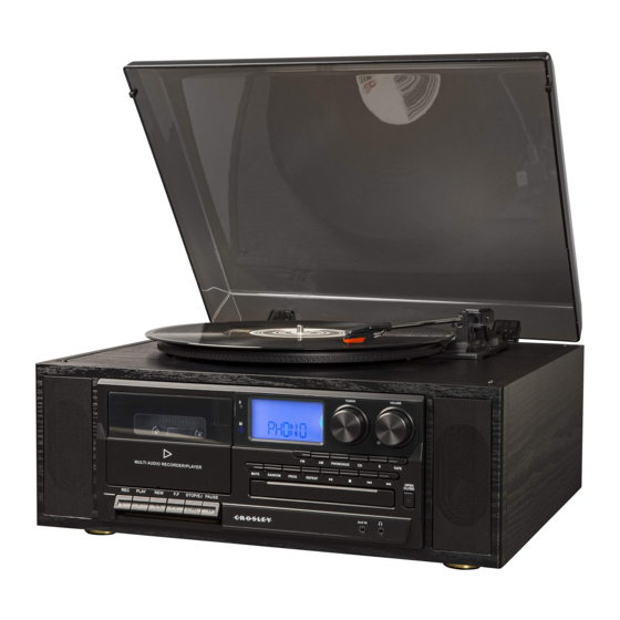 Crosley CR7010A Instruction Manual