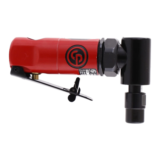 Chicago Pneumatic CP875 Instruction Manual
