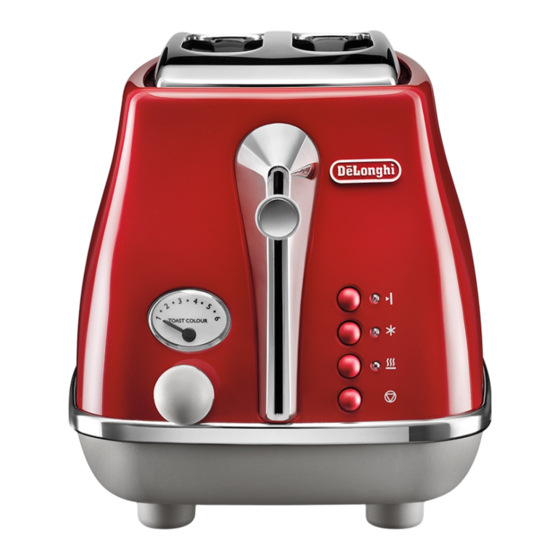 DeLonghi CTOC2103.R Quick Start Manual