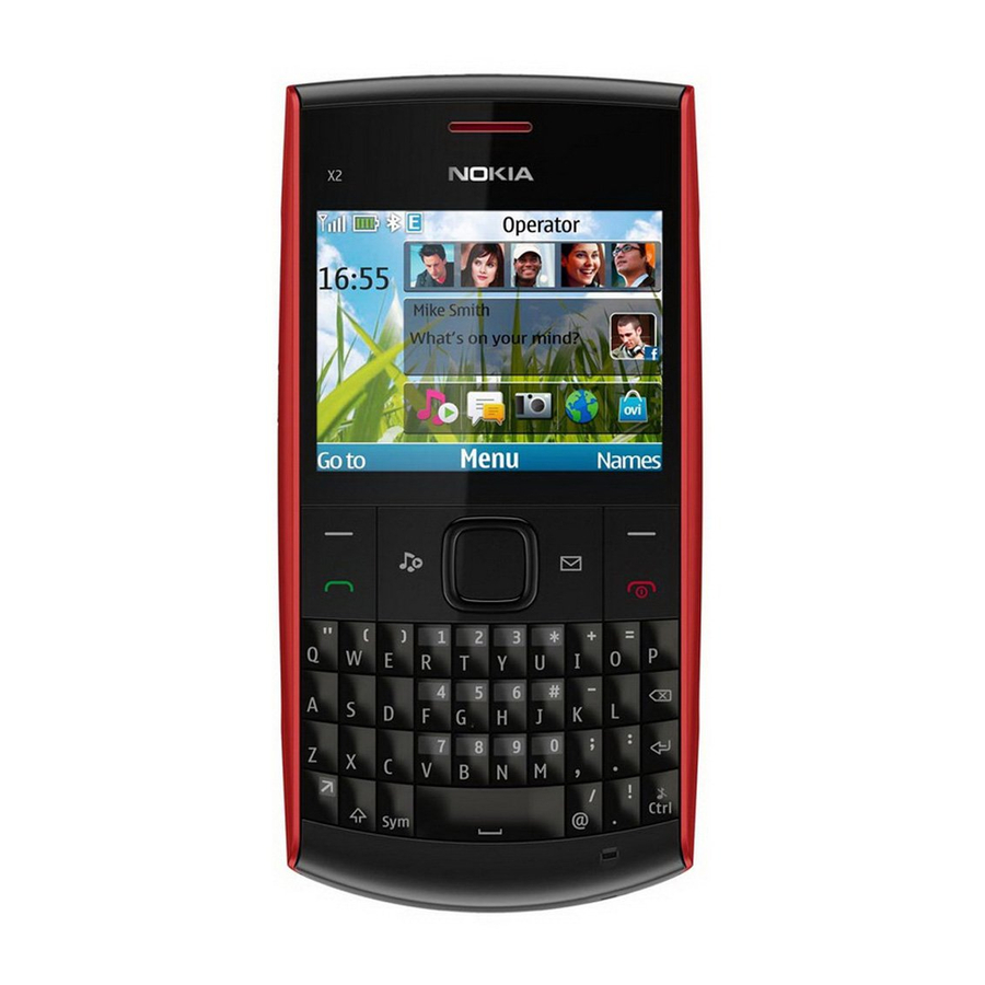 Nokia X2-01 User Manual