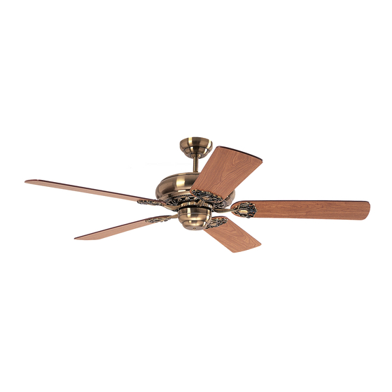 Monte Carlo Fan Company Ceiling fan Owner's Manual