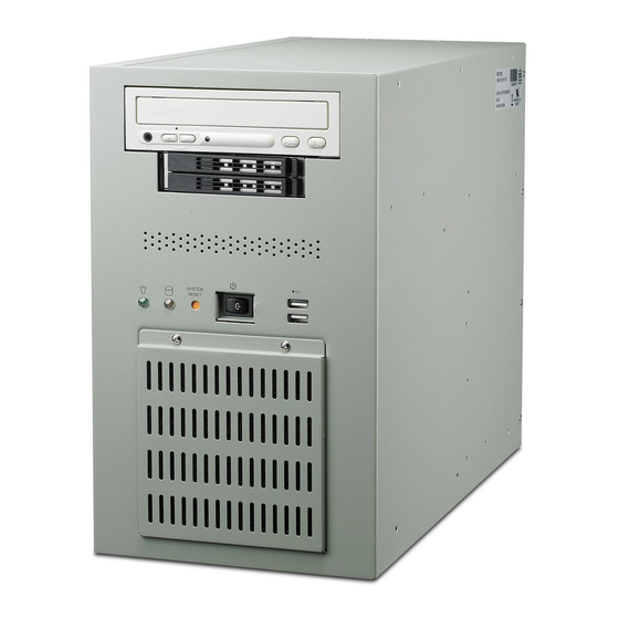 Advantech IPC-7132 ATX Wallmount Chassis Manuals