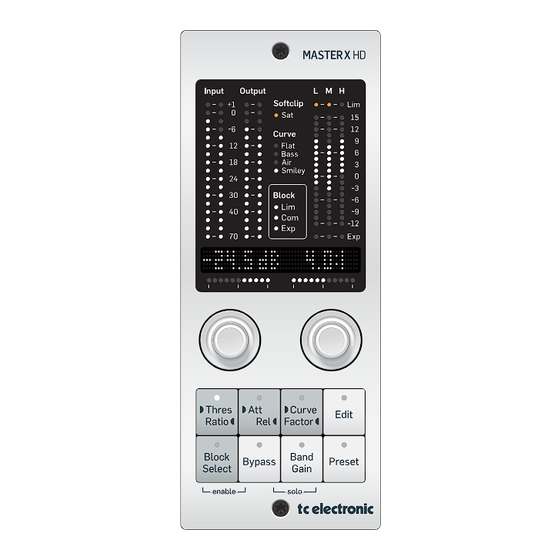 TC Electronic TC ICON Series User Manual