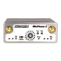 Zaxcom MicPlexer 2 User Manual