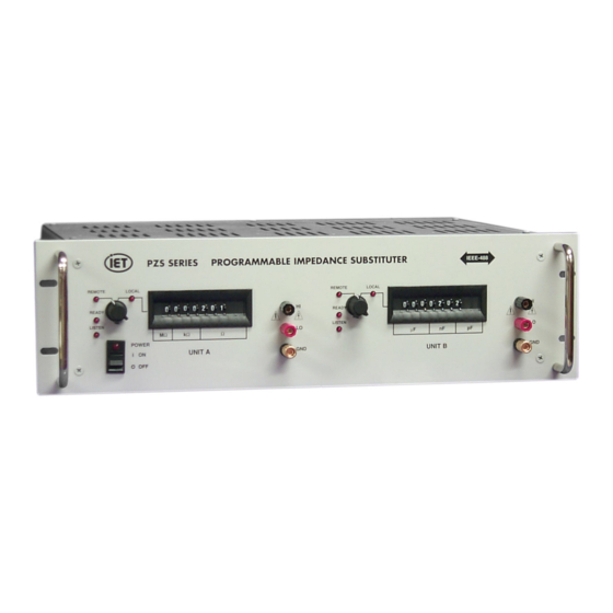 iET PRS-200 Series Operation Manual