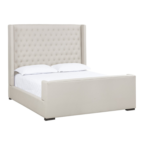 SUNPAN BRITTANY QUEEN DILLION CREAM 106893 Assembly Instruction