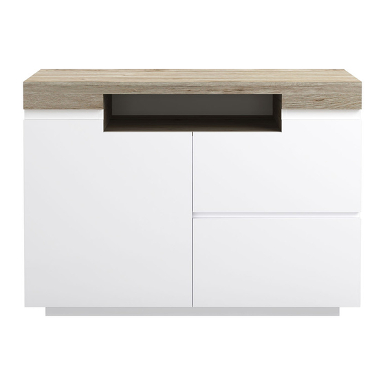 Mocka Sadie Buffet Assembly Instructions Manual