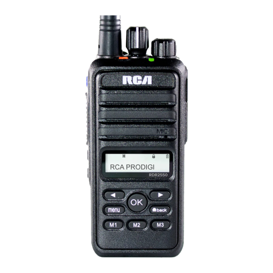RCA RDR2000 Series Instruction Manual