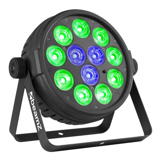 Beamz BT400 PAR Quick Start Manual