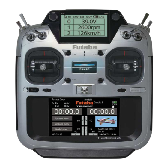 FUTABA FASSTest T26SZ Series Short Manual