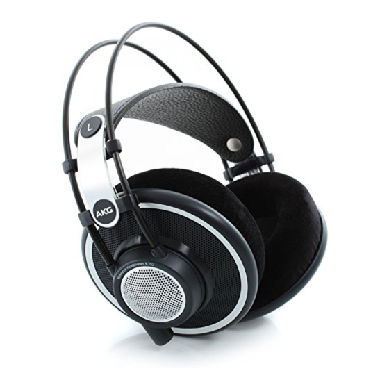 AKG K702 Specifications