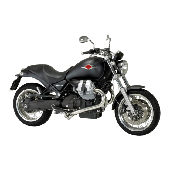 MOTO GUZZI BELLAGIO Manual