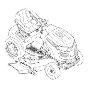 CUB CADET GT 2042 GARDEN TRACTOR OPERATOR'S MANUAL Pdf Download ...