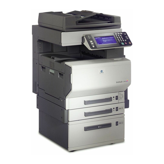 Konica Minolta bizhub C351 Network Scanner Operations