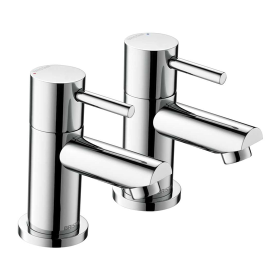 User Manuals: Bristan Blitz Tap Series Basin Mixer
