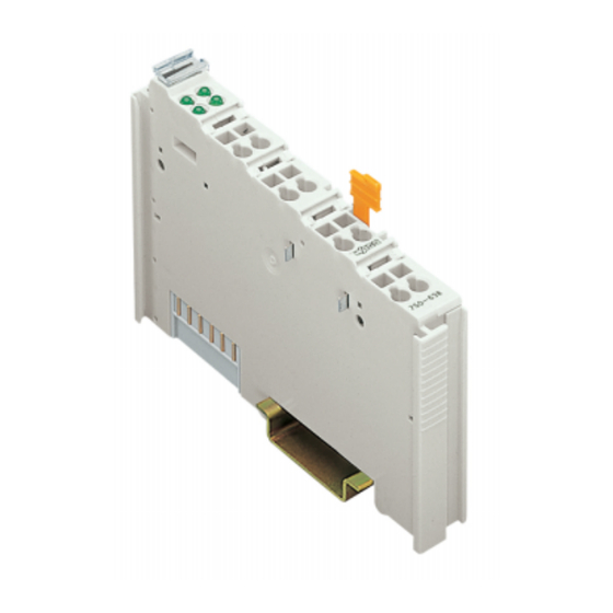 WAGO 750-651 Manual