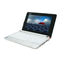 Acer A110 1834 - Aspire ONE - Atom 1.6 GHz Quick Manual
