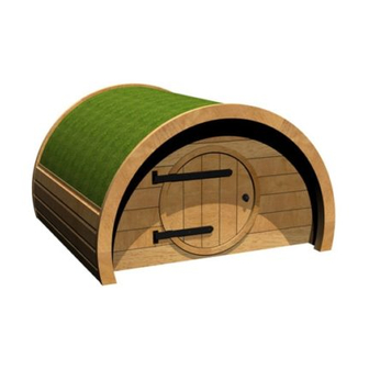 Creative Play TIMBER PLAYHOUSE ARC Installation Instructions Manual