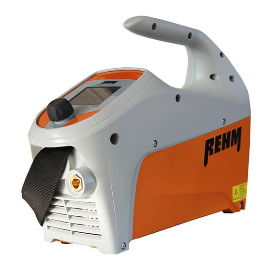 REHM BOOSTER.PRO 230 Short Manual
