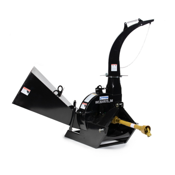 Titan WCBX62S IM-CHUTE62 IM Operator's Manual