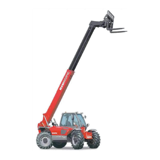 Manitou MLT 845 120 LSU 3-E3 Series Operator's Manual
