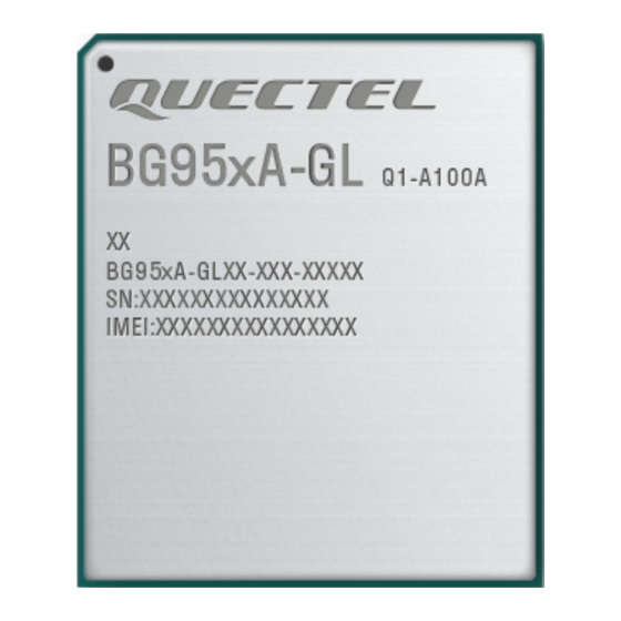 Quectel QuecOpen BG952A-GL Manuals