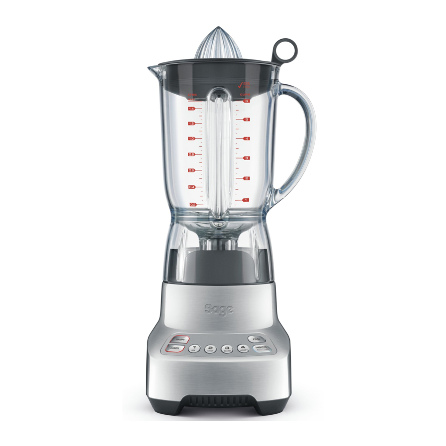 Sage the Kinetix Twist SBL405 - Blender 1.5L, 450W Manual