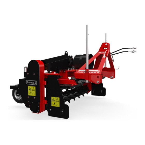 Redexim POWER BOX RAKE 1500 User Manual