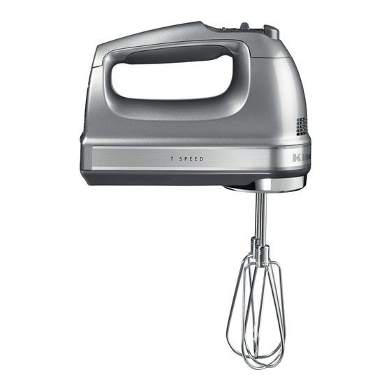 KitchenAid 5KHM7210 Owner's Manual