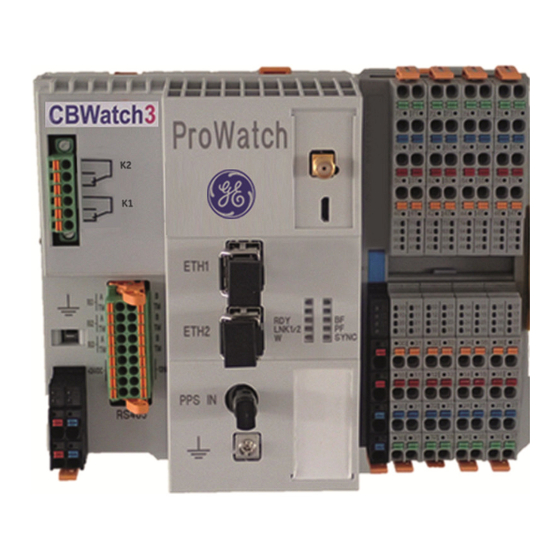 Alstom CBWatch3 User Manual