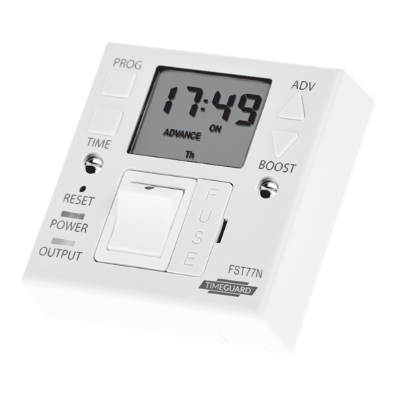 Timeguard SupplyMASTER FST77N Manuals