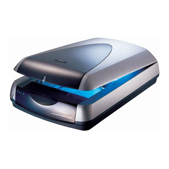 Epson Perfection 4870 Photo Start Here Manual