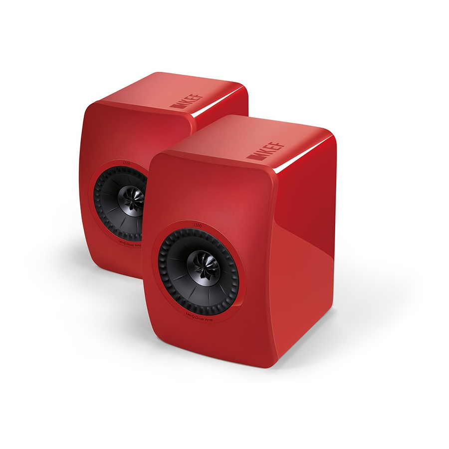 KEF LS50 Owner's Manual