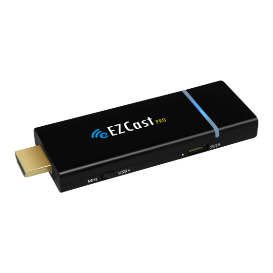 EZCast Pro Quick Start Manual