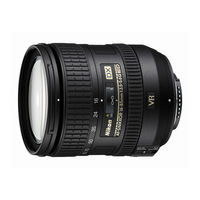 Nikon AF-S DX NIKKOR 16-85mm f/3.5-5.6G ED VR User Manual