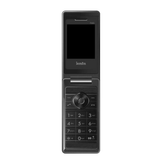 Lemon F101 User Manual