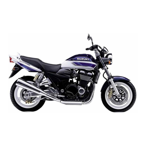 Suzuki GSX1400 Manual