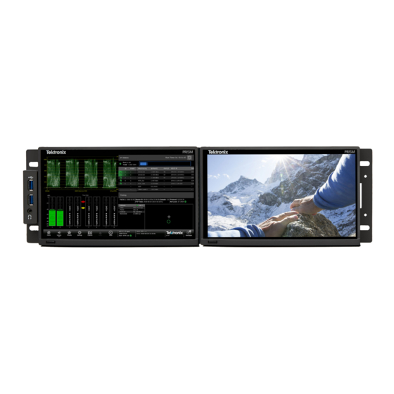 Tektronix PRISM MPI2-RACK-MD Installation And Safety Instructions