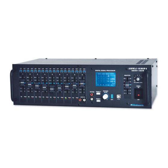 Rduch AMWL-DSP4 Series Instructions Manual
