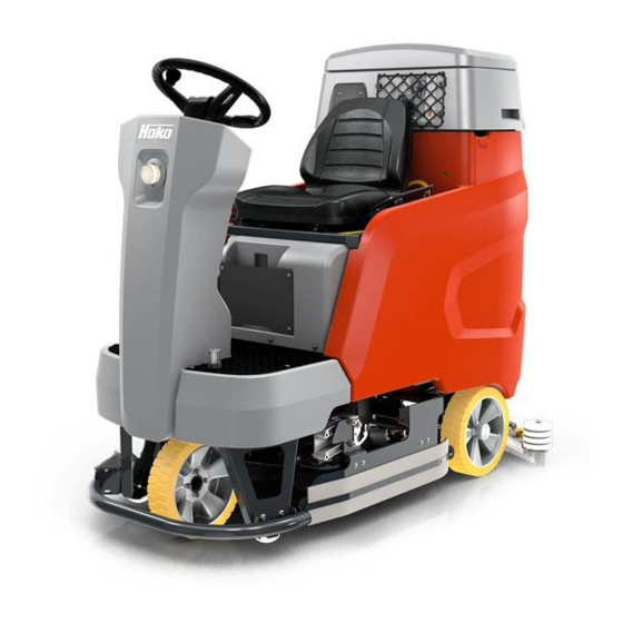 HAKO Scrubmaster B120 R Operation