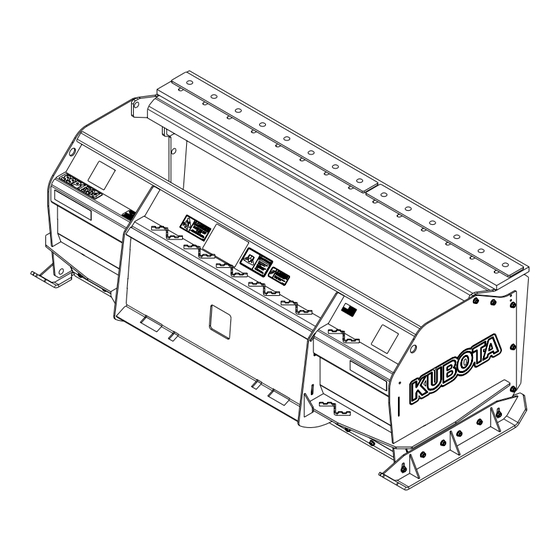 Kubota AP-SSP1572 Manuals