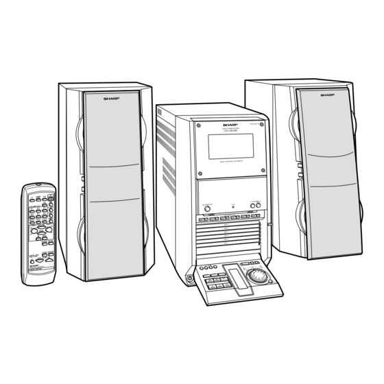 Sharp CD-CH1500W Operation Manual
