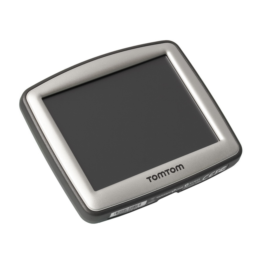 TomTom ONE Manual