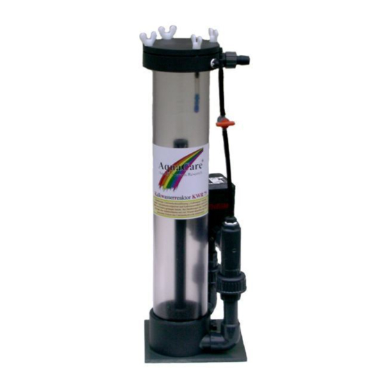 AquaCare KWR 75 Instruction Manual