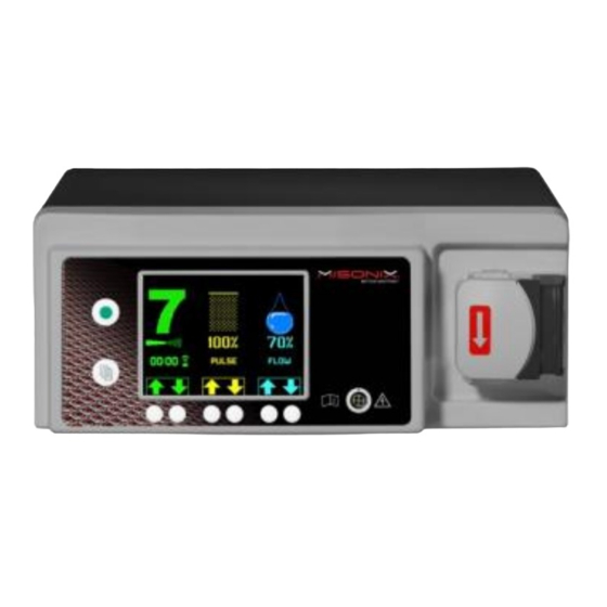 Misonix SonicOne O.R. Instructions For Use Manual