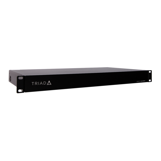 Triad TS-AMS8V2 Installation Manual