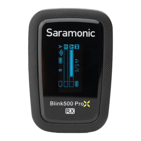 Saramonic Blink500 ProX RX User Manual