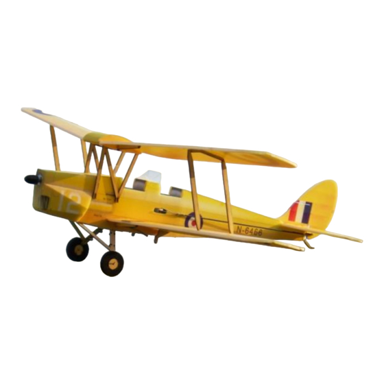 MinimumRC Tigermoth Assembly Instructions Manual