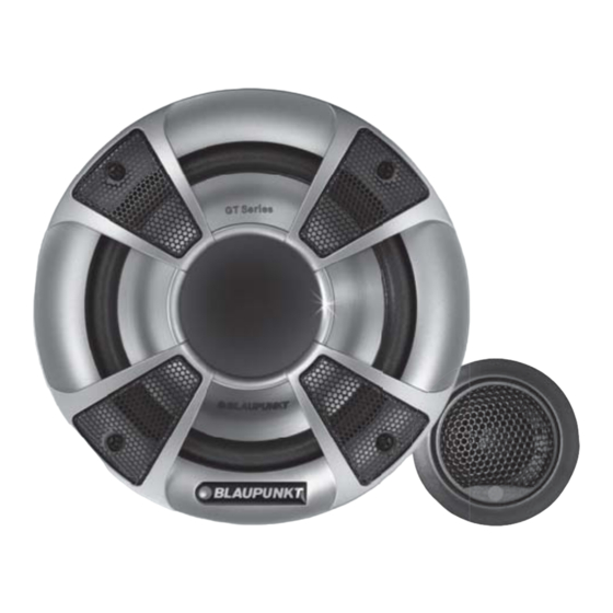 Blaupunkt GTc 542 Manual