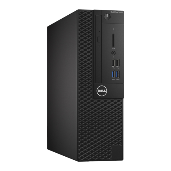 Dell OptiPlex 3050 Small Form Factor Owner's Manual